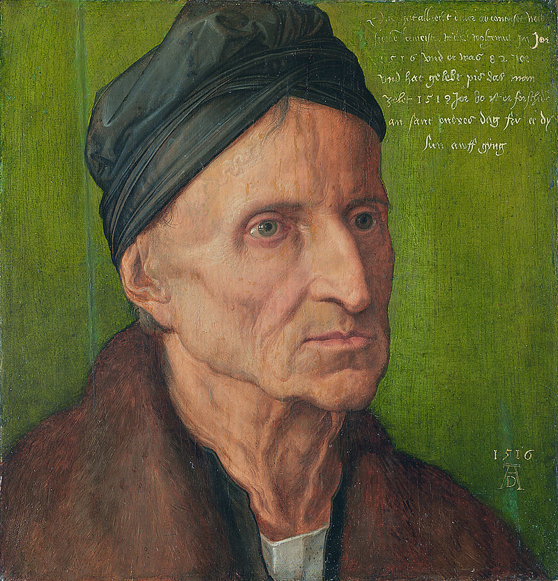 Albrecht Dürer Portrait of Michael Wolgemut WGA07001