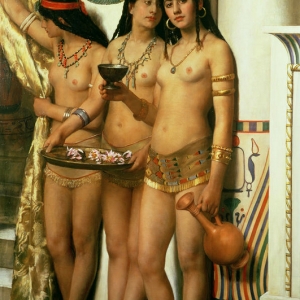 John Collier - Pharaohs Handmaidens