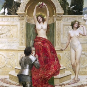 Tannhäuser en el Venusberg, por John Collier